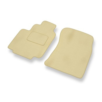 Velour gulvmåtter til Daewoo Musso SUV (1995-2005) - beige