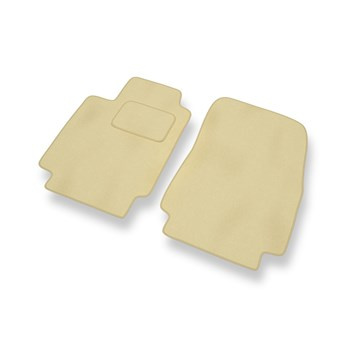 Velour gulvmåtter til Renault Thalia II Sedan (2008-2012) - beige