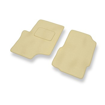 Velour gulvmåtter til Chevrolet TrailBlazer II SUV (2002-2009) - beige