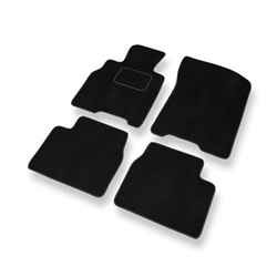 Velour gulvmåtter til Mazda Xedos 9 Sedan (1993-2003) - sort