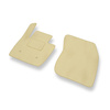 Velour gulvmåtter til Ford Mondeo V Hatchback, Stationcar, Sedan (2014-2021) - beige
