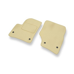 Velour gulvmåtter til Volkswagen Touareg I SUV (2002-2010) - beige