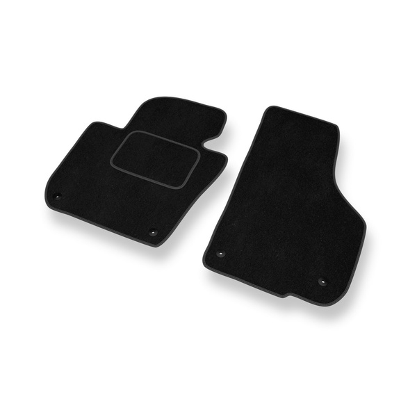 Velour gulvmåtter til Skoda Superb II Stationcar, Liftback (2008-2015) - sort