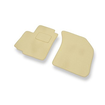 Velour gulvmåtter til Opel Agila B Hatchback (2008-2014) - beige