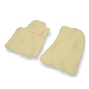 Velour gulvmåtter til Alfa Romeo Giulietta Hatchback (2010-2020) - beige