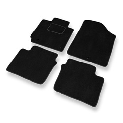 Velour gulvmåtter til Hyundai Elantra V Sedan (2011-2015) - sort