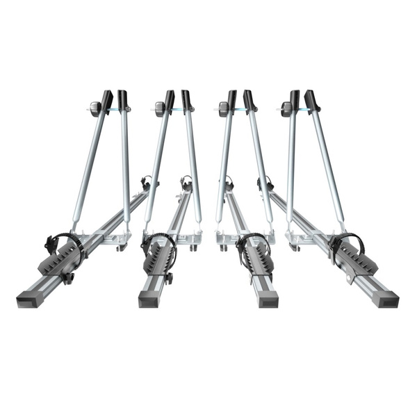 Cykelholder i aluminium til bilens tag - 4xM-08