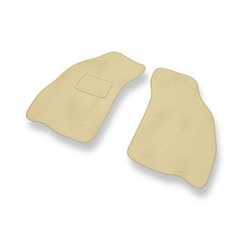 Velour gulvmåtter til Hyundai Accent I Coupé, Hatchback, Sedan (1995-1999) - bei