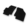 Velour gulvmåtter til Kia Rio II Hatchback, Sedan (2005-2011) - sort