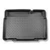 Gulvmåtte til bagagerum Citroen C3 Aircross I SUV (11.2017-2024) - nederste bagagerum; til modeller uden bevægeligt gulv i bagagerummet; Ikke glidbare sæder