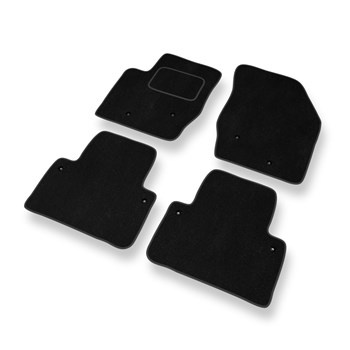 Velour gulvmåtter til Volvo XC90 Q5 SUV (2002-2014) - sort