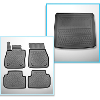 Bagagerumsmåtte og bilmåttesæt TPE PREMIUM skræddersyet til: BMW 2-serie F44 Gra