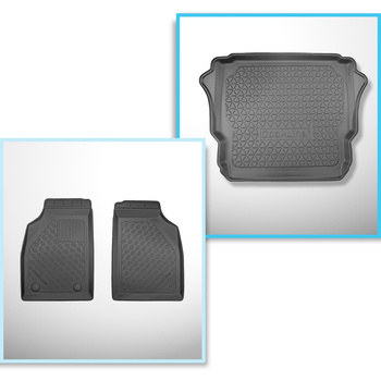 Bagagerumsmåtte og bilmåttesæt TPE PREMIUM skræddersyet til: Ligier JS60 SUV (09