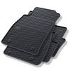 Gummigulvmåtter til biler Opel Insignia I Liftback, Sedan, Sports Tourer (2008-2017) - sort - 4 stk.
