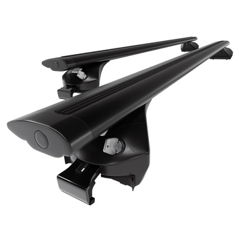 Tagbagagebærer til bil Fiat 500X Crossover (2015-2024) - sort bagagebærer til ta