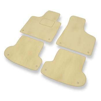 Velour gulvmåtter til Audi A3 II 8P Hatchback, Cabriolet, Sportback (2003-2012) 