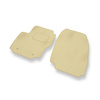Velour gulvmåtter til Ford Mondeo IV Hatchback, Stationcar, Sedan (2007-2014) - beige