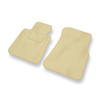 Velour gulvmåtter til BMW 1-serie F20 Hatchback (2011-2019) - beige
