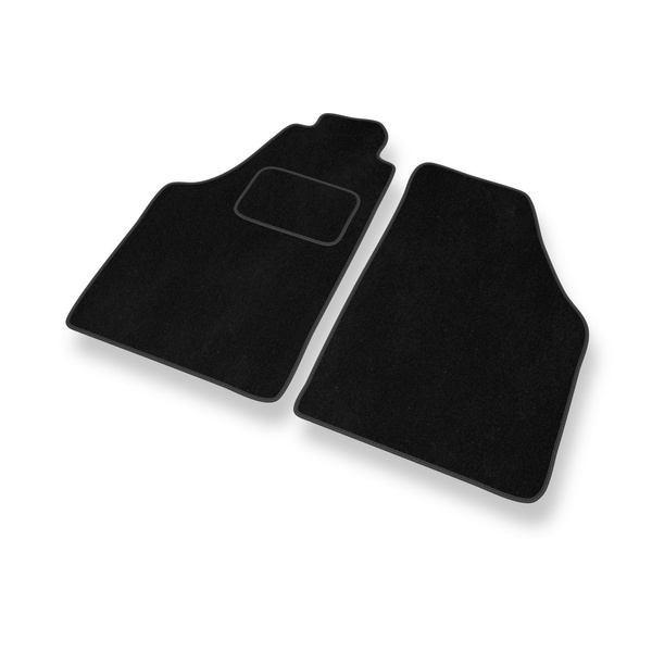 Velour gulvmåtter til Fiat Idea Minivan (2003-2012) - sort
