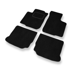 Velour gulvmåtter til Volkswagen New Beetle I Hatchback, Cabriolet (1998-2005) - sort