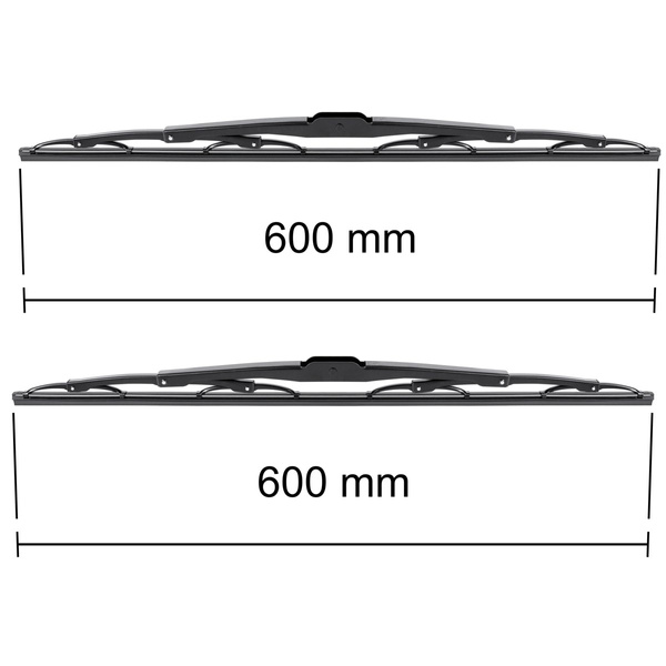 Vinduesviskere til forruden til Renault Mascott Lastbil (1999-2010) - Standard viskerblade