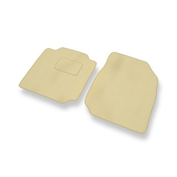 Velour gulvmåtter til Nissan Micra III Hatchback, Cabriolet (2002-2010) - beige