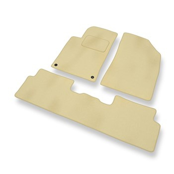 Velour gulvmåtter til Peugeot 508 Liftback, Sedan, SW (2011-2017) - beige