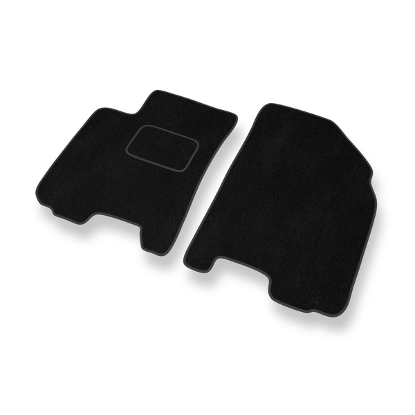 Velour gulvmåtter til Daewoo Kalos Sedan (2002-2011) - sort
