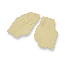 Velour gulvmåtter til Rover 25 Hatchback (2000-2005) - beige
