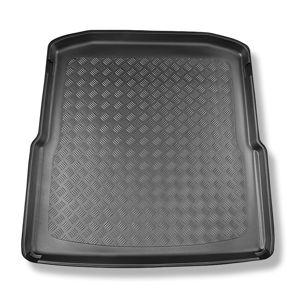 Gulvmåtte til bagagerum Skoda Superb IV Stationcar (12.2023-....) - nederste bagagerum; til modeller uden bevægeligt gulv i bagagerummet; Ikke til Plug-in Hybrid