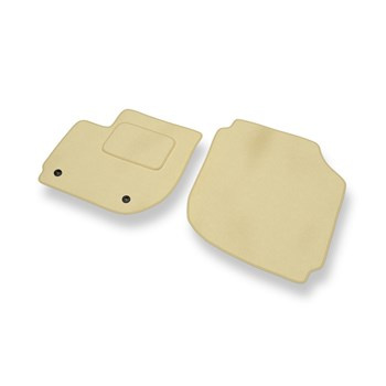 Velour gulvmåtter til Honda Jazz IV Hatchback (2015-2020) - beige
