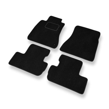 Velour gulvmåtter til Lexus IS II XE20 Sedan (2005-2012) - sort