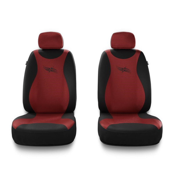 Universelle sædebetræk til biler til BMW X1 I, II (2009-2022) - röd