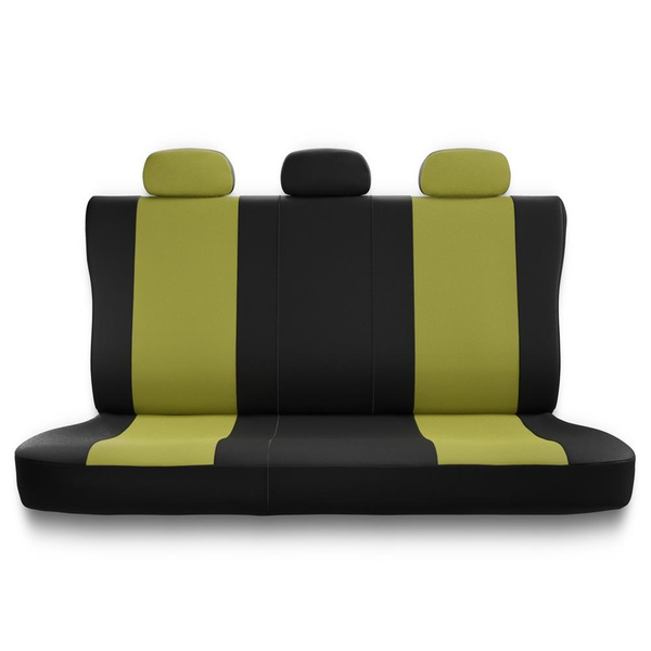 Universelle sædebetræk til biler til Seat Ateca (2016-....) - gul