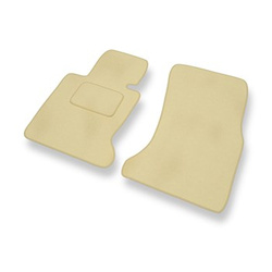 Velour gulvmåtter til BMW 7-serie IV E65/E66 Limousine (2001-2008) - beige