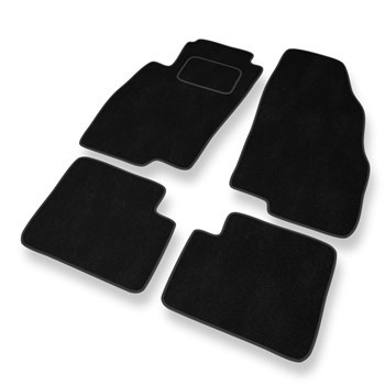 Velour gulvmåtter til Fiat Grande Punto Hatchback, Varevogn (2005-2012) - sort