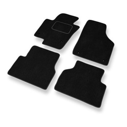 Velour gulvmåtter til Volkswagen Tiguan SUV (2007-2016) - sort