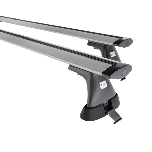 Tagbagagebærer til bil Citroen Berlingo mk I Varevogn (2003-2010) - sølv bagagebærer til taget - lastholder - tagholder - Monteringspunkter - Aluminium