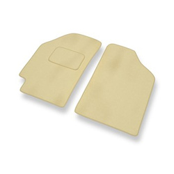 Velour gulvmåtter til Toyota Corolla VII Coupé, Hatchback, Stationcar, Liftback, Sedan (1991-1997) - beige