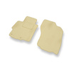 Velour gulvmåtter til Mitsubishi Lancer VIII Sedan, Sportback (2007-2016) - beige