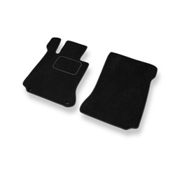 Velour gulvmåtter til Mercedes-Benz C-Klasse W204 Stationcar, Limousine (2007-2014) - sort
