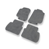 Velour gulvmåtter til Saab 9-5 I Stationcar, Sedan (1997-2010) - grå