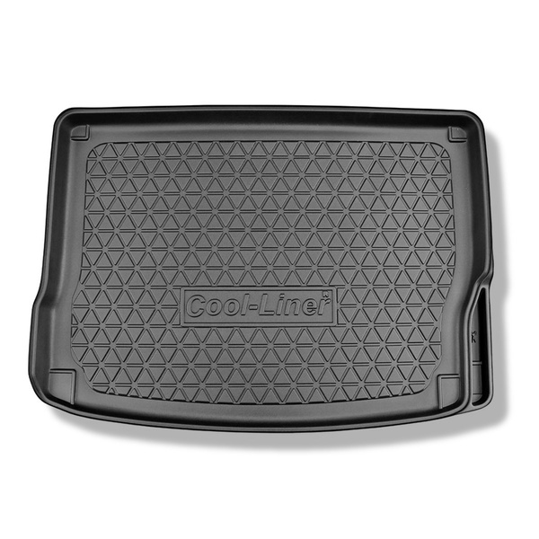 Gulvmåtte til bagagerum Kia Niro Crossover (08.2016-05.2022) - Med / uden subwoofer; øverste bagagerum (med handskerum); Højre fordybning fjernbar i modeller med PHEV (Hybrid) batterier