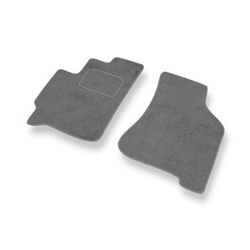 Velour gulvmåtter til Kia Carens II Minivan (2002-2006) - grå