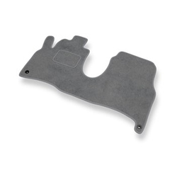 Velour gulvmåtter til Peugeot 807 Minivan (2002-2014) - grå
