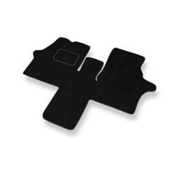 Velour gulvmåtter til Mercedes-Benz Vito W638 Varevogn (1996-2003) - sort
