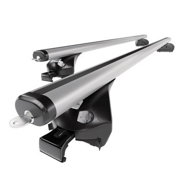 Tagbagagebærer til bil Mercedes-Benz GLC X253 SUV (2015-2022) - sølv bagagebærer