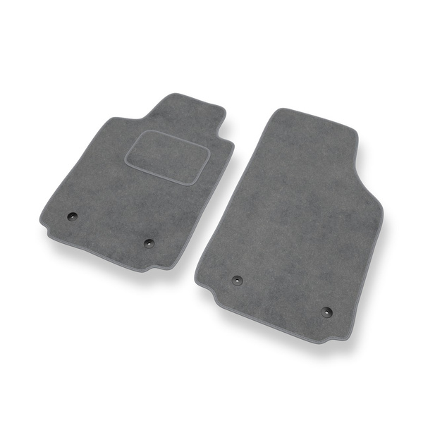 Velour gulvmåtter til Audi A2 I 8Z Hatchback (1999-2005) - grå