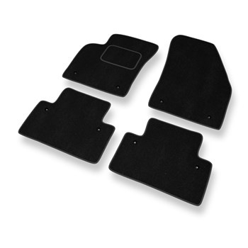 Velour gulvmåtter til Volvo C70 II Cabriolet (2006-2014) - sort