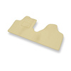 Velour gulvmåtter til Fiat Scudo II Stationcar (2007-2016) - beige